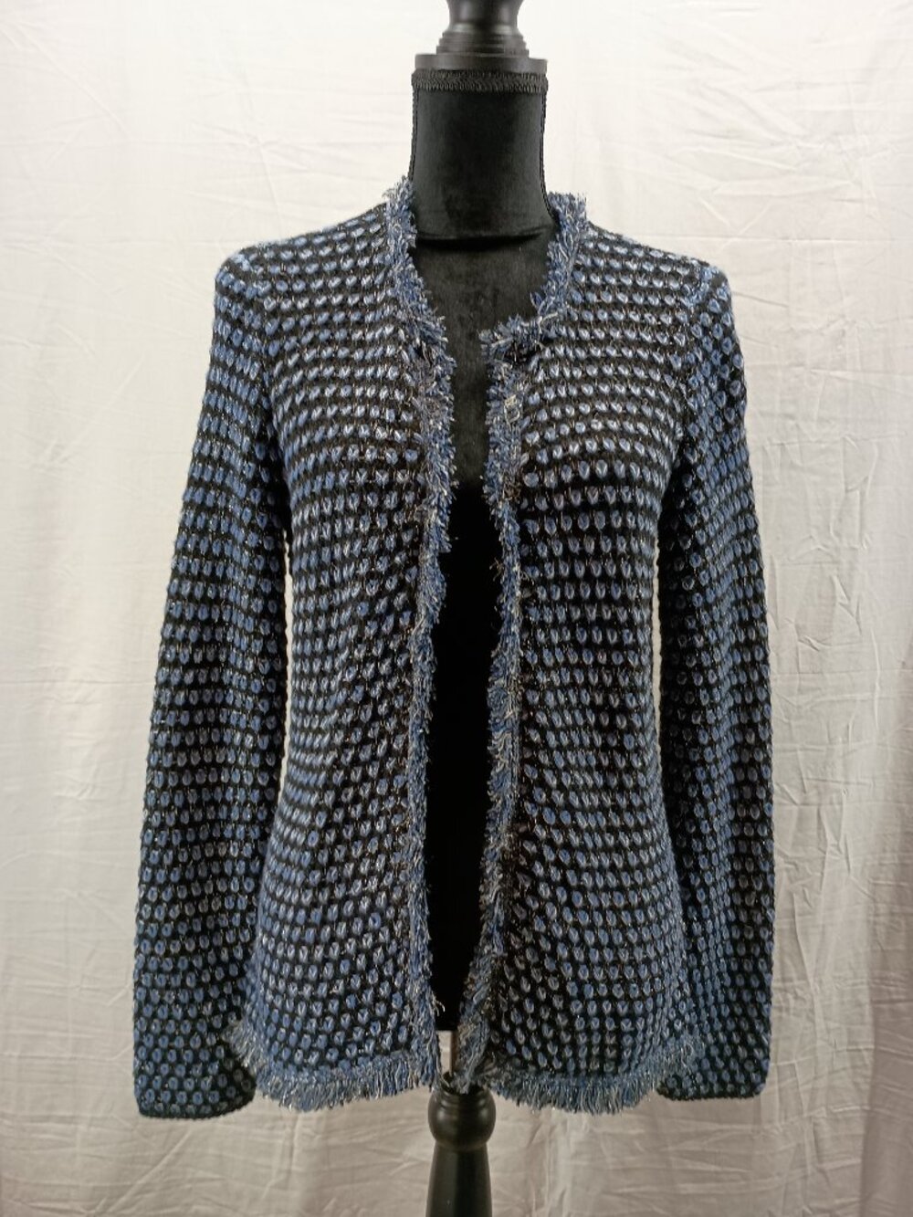 J. McLaughlin Fringed Cardigan size M